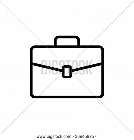 Brief Case - Bag Icon Vector Design Template