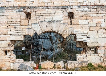 Old Ruins Of The Fort Mollinary (forte Di Monte) Of The Austrian Empire (1849-1852) Built To Protect
