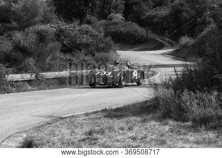 Pesaro Colle San Bartolo , Italy - May 17 - 2018 : Db CitroËn Barquette 1945 Racing Car In Rally Mil
