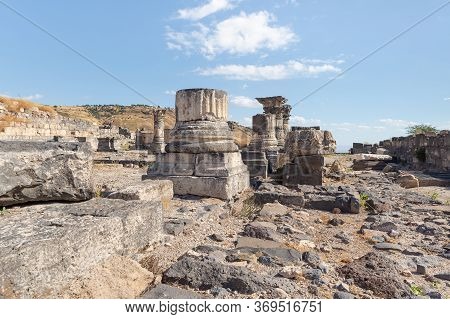The Ruins Of The Greek - Roman City Of The 3rd Century Bc - The 8th Century Ad Hippus - Susita On Th