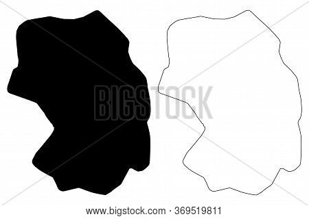 Kirkuk City (republic Of Iraq, Kirkuk Governorate) Map Vector Illustration, Scribble Sketch City Of 