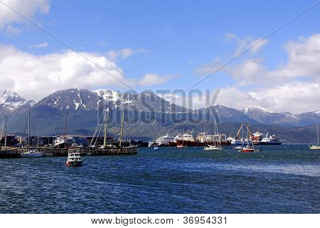 Ushuaia harbor