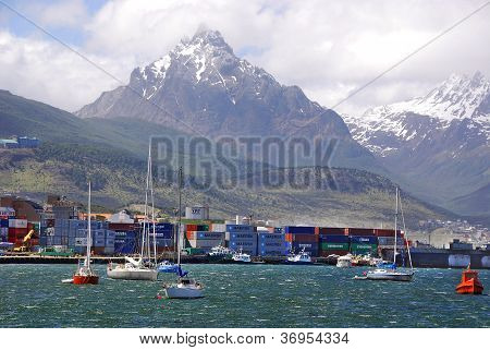 Ushuaia harbor