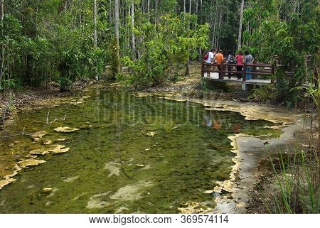 Krabi, Thailand - January,  2014: Khao Pra Bang Khram Wildlife Sanctuary