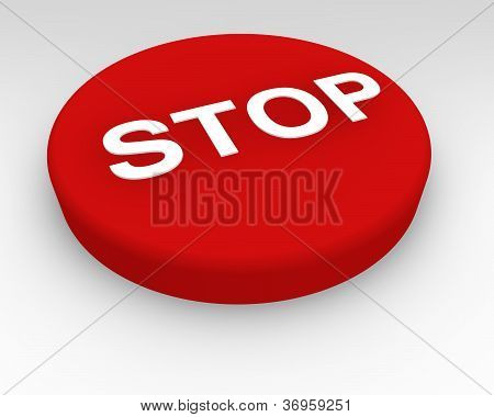 Rode stopknop