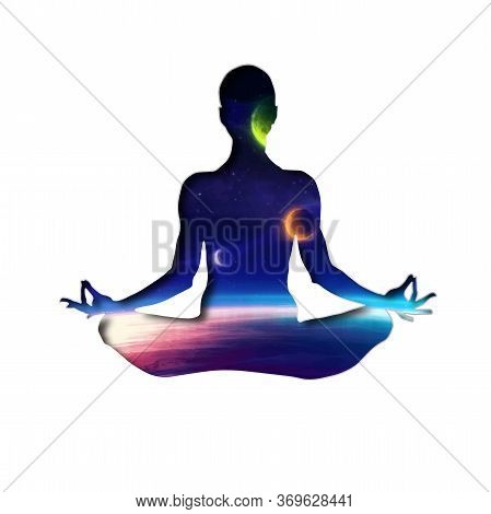 21 June-international Yoga Day,yoga Body Posture, Vector Illustration - Vector