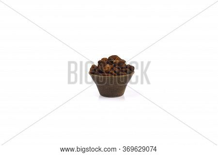Dry Fruits Flavor In A White Background
