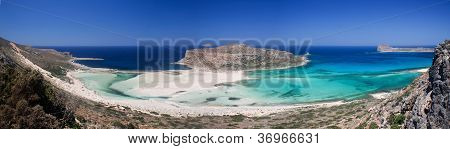 Balos Beach, Gramvousa halvø, Kreta, Grækenland