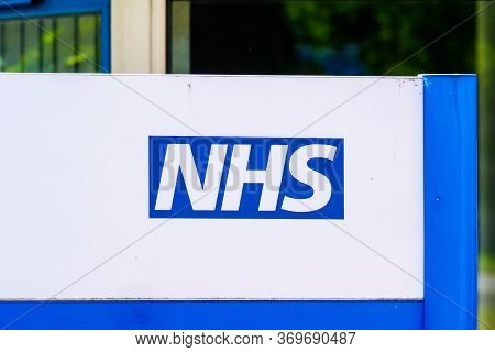 Lancaster Uk 30 May 2020 A Close-up Of The Nhs - National Health Service Logo
