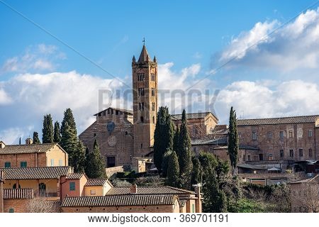 Ancient Basilica Of San Clemente In Santa Maria Dei Servi In Gothic, Renaissance And Neo-gothic Styl