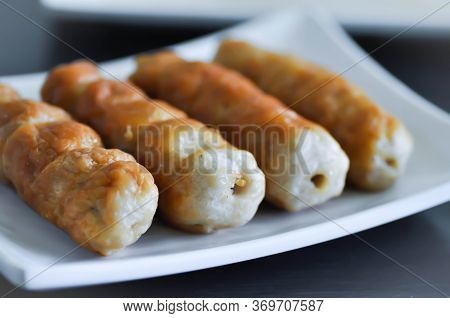 Vietnamese Sausage Or Sausage , Pork Sausage For Serve