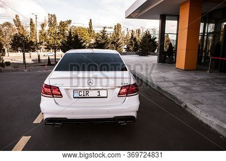 Chisinau, Moldova; June 02, 2020. Mercedes-benz Club Festival In Moldova. Mercedes-benz  E Class W 2