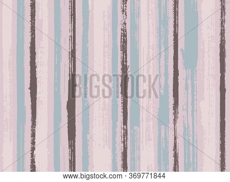 Watercolor Strips Seamless Vector Background. Multicolor Ethnic Sample Swatch Design. Parellel Gouac