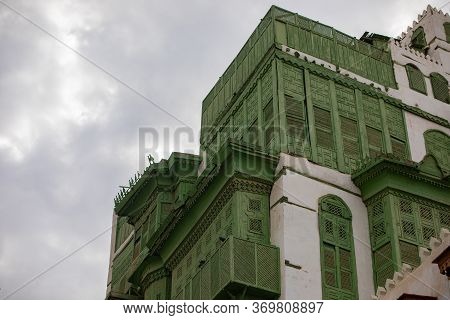 Old House In Al Balad Historic Place Jeddah Saudi Arabia