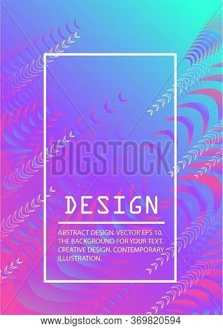 Bright, Abstract Background. Blue, Pink And Yellow Tints With A White Border.
Background For Posters