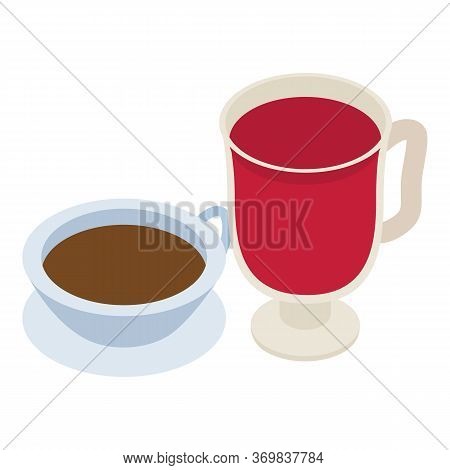 Swedish Drink Icon. Isometric Illustration Of Swedish Drink Vector Icon For Web
