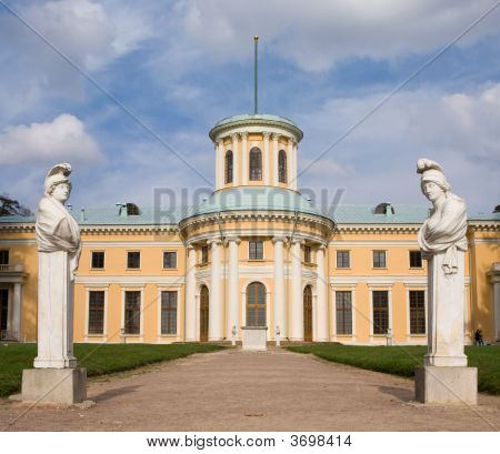 der Palast des Museum Estate arhangelskoe