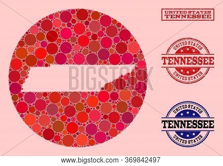Vector Map Tennessee Vector & Photo (Free Trial) | Bigstock