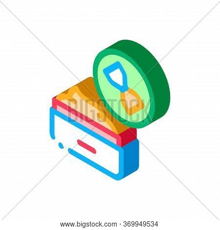 Anti-aging Cream Icon Vector. Isometric Anti-aging Cream Sign. Color Isolated Symbol Illustration