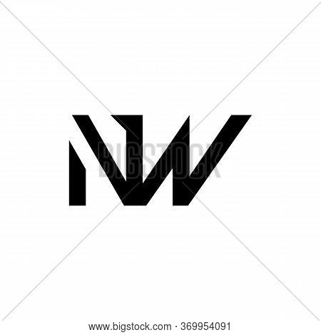 Initial Letter Nw Logo Design Vector Template. Creative Abstract Nw Letter Logo Design