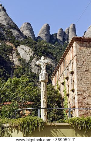 Monastero di Santa Maria De Montserrat. Catalogna, Spagna.