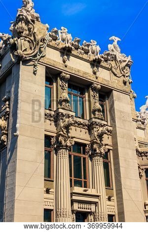 House With Chimaeras Or Horodecki House In Kiev, Ukraine