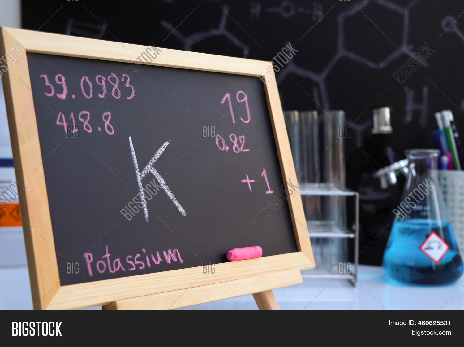 Potassium Script Potassium Symbol Image & Photo (Free Trial) | Bigstock