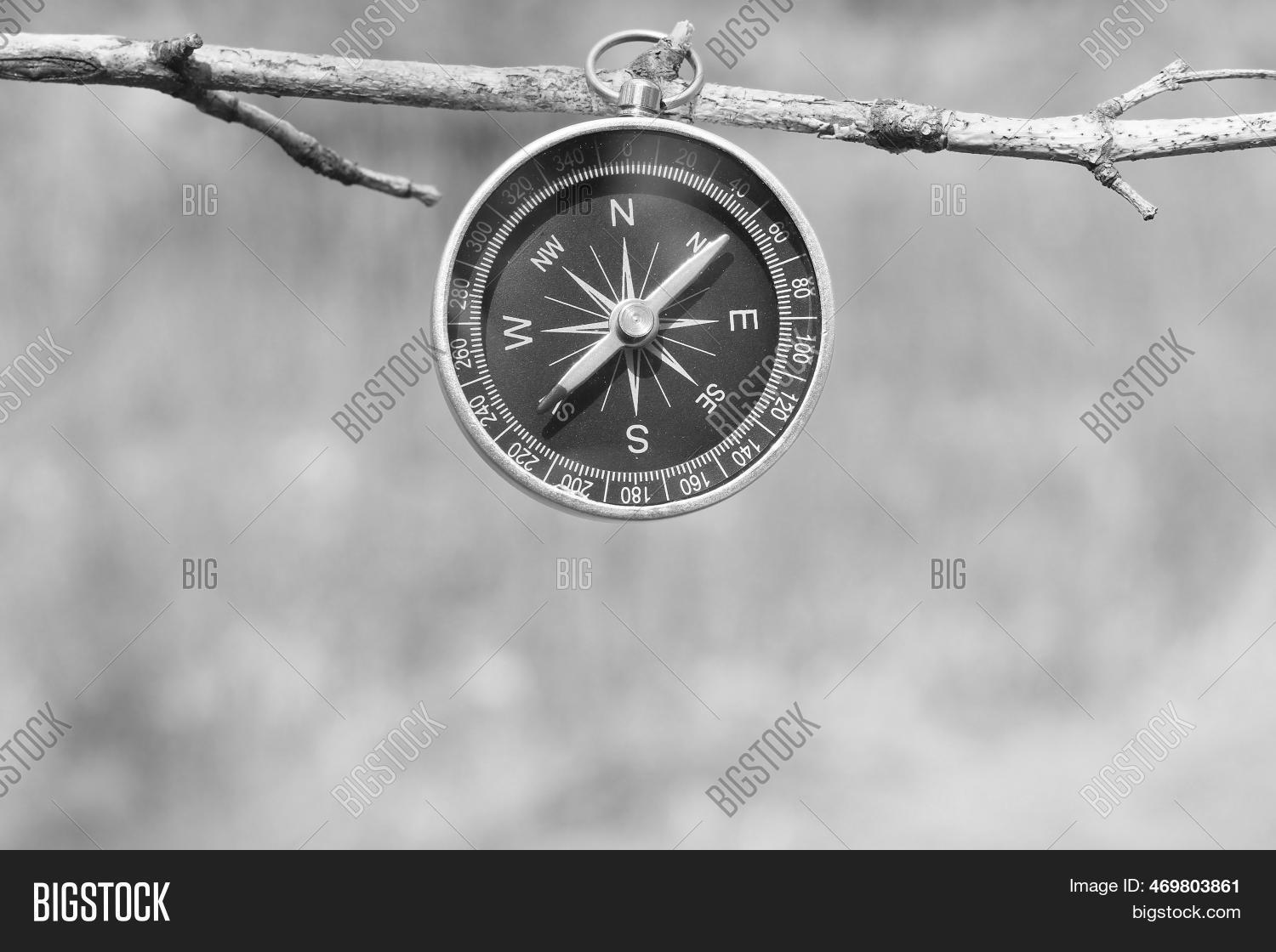 Round Compass On Image & Photo (Free Trial) Bigstock