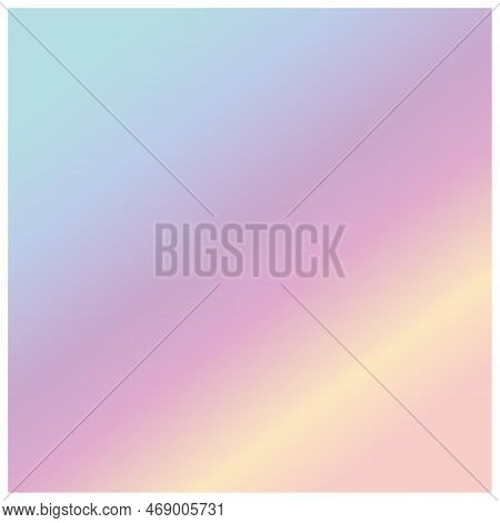Abstract Background With Gradient Pastel Colors. Vector Illustration. Eps 10. Gradient Background Wi