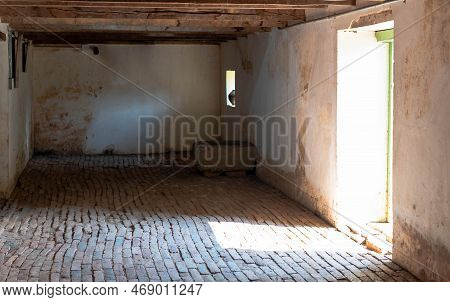 Phrae-thailand 29 Dec 2022: The Ancient Basement Prison At The North Of Thailand. At The Present Is 