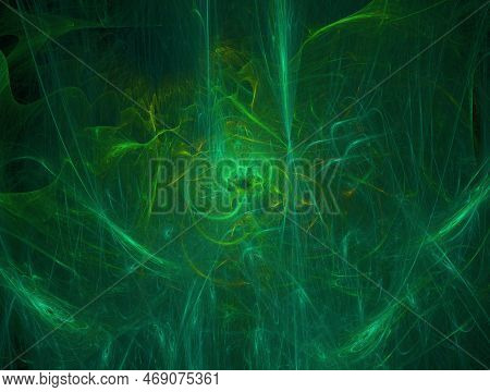 Imaginatory Lush Fractal Texture Image Abstract Background