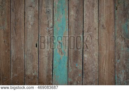 Brown Wood Texture Background. Wooden Planks Old Of Wall And Board Nature Pattern Are Grain Hardwood