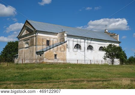 Old Ancient Church Of St George In The Svoyatichi Village, Brest Region, Belarus.