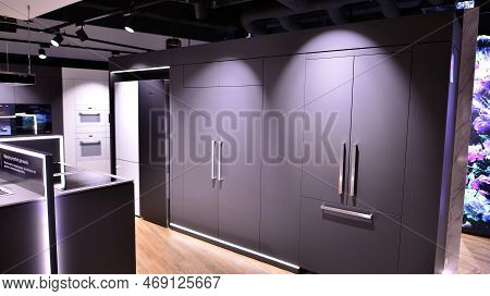 Warsaw, Poland. 19 January 2023. Inside Miele Retail Store. Miele Is German Based Manufacturer Of Pr