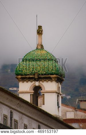 Architecture Of The Pretty City Of Peso De Rega In The Douro Valley, Portugal