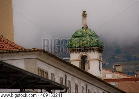 Architecture Of The Pretty City Of Peso De Rega In The Douro Valley, Portugal