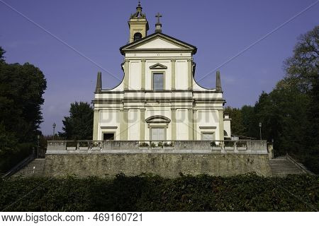 Historic Church Of Canonica Al Lambro, Brianza, Italy