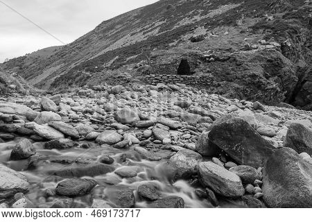 Heddons Mouth In Exmoor National Park