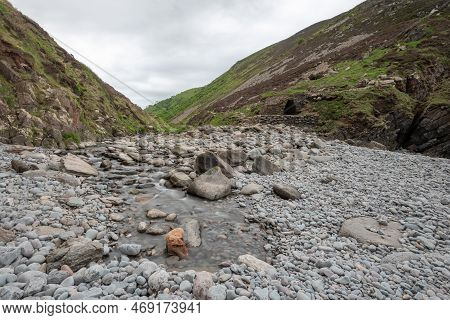 Heddons Mouth In Exmoor National Park