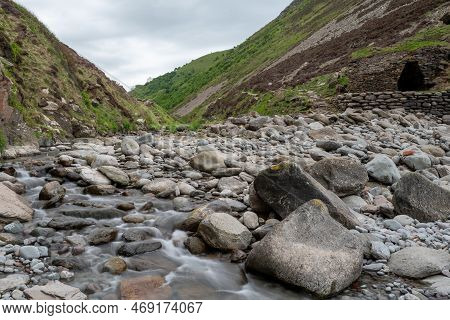 Heddons Mouth In Exmoor National Park