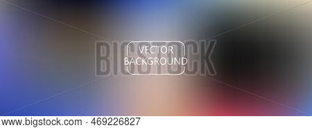 Abstract Minimalist Blurred Gradient Background Vector Illustration