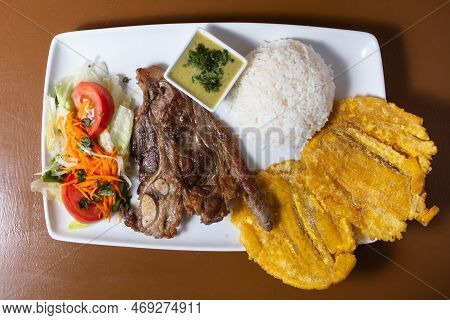 Latin American Fry Of Pork, Fried Patacon