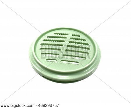Grate Tool For Weaning Food Or Mpasi (makanan Pendamping Asi), Made Of Polypropylene, Light Green In