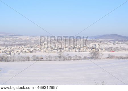Winter Wonderland In The Eifel During Winter 2023