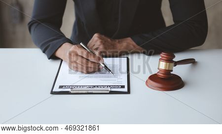Lawyer Concepts To Testify To Clients And To Provide Counseling In Cases, To Provide Legal Relief, T