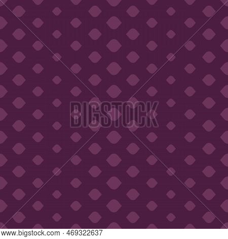 Vector Halftone Geometric Seamless Pattern With Dots, Drops. Abstract Retro Background With Gradient