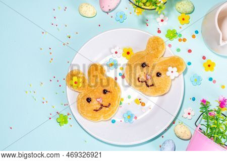 Bunny Shaped Pancakes