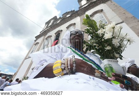 Church Of Bonfim In Salvador