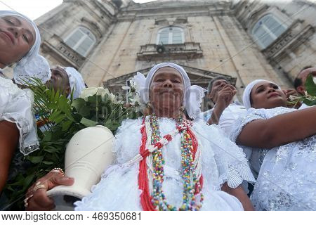Church Of Bonfim In Salvador