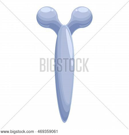Cosmetic Facial Roller Icon Cartoon Vector. Fashion Beauty. Face Skin